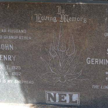 NEL John Henry 1925-1982 &amp; Susanna Germina Hendrika 1928-2008