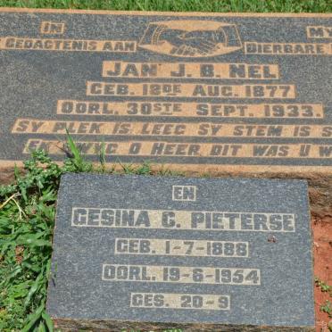 NEL Jan J.B. 1877-1933 :: PIETERSE Gesina C. 1888-1954