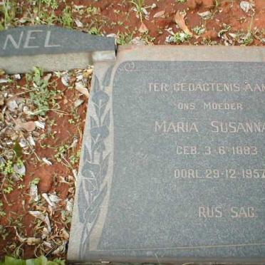 NEL Barend Louis 1883-1960 &amp; Maria Susanna 1883-1957