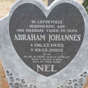 NEL Abraham Johannes 1925-2002