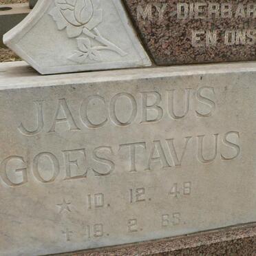 NIEKERK Jacobus Goestavus, van 1948-1985