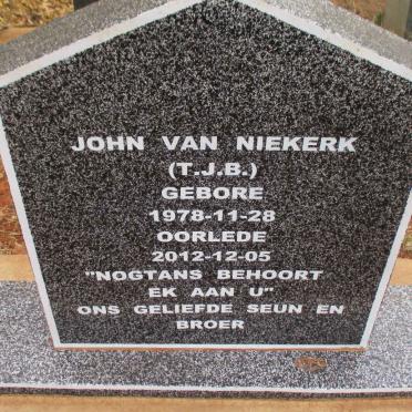 NIEKERK T.J.B., van 1978-2012