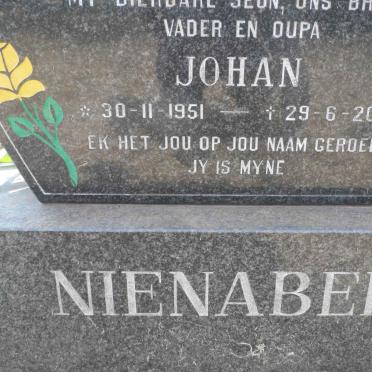 NIENABER Johan 1951-2001