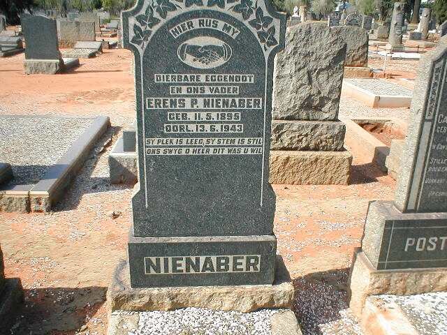 NIENABER Erens P. 1895-1943