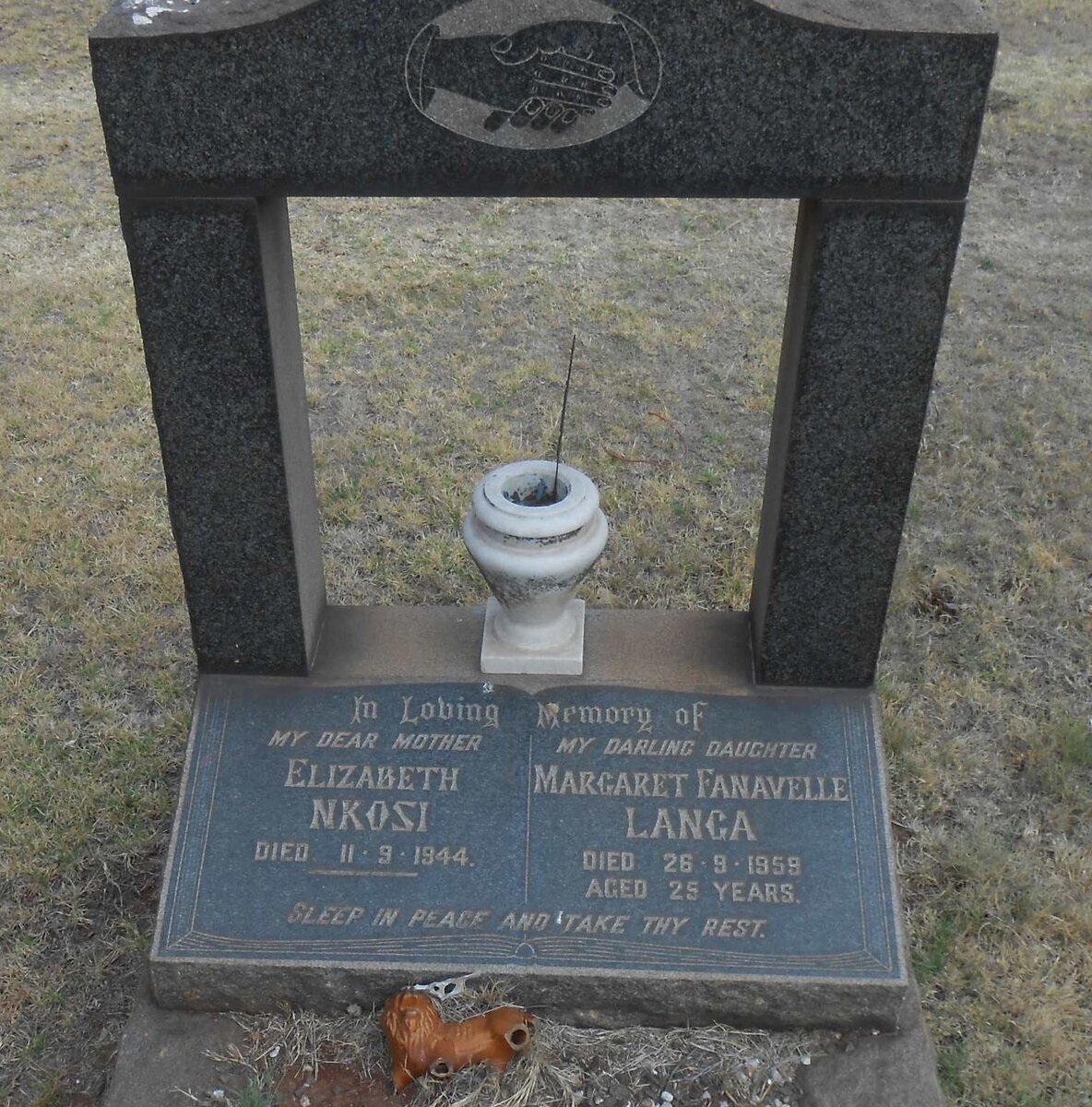 NKOSI Elizabeth -1944 :: LANGA Margaret Fanavelle -1959