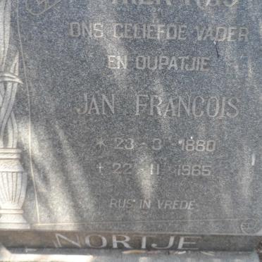 NORTJE Jan Francois 1880-1965