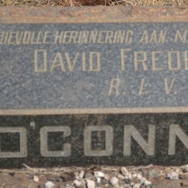 O'CONNOR David Frederick