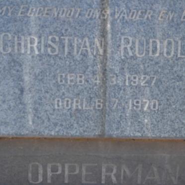 OPPERMAN Christian Rudolph 1927-1970