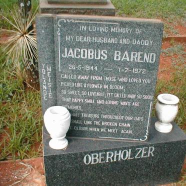 OBERHOLZER Jacobus Barend 1944-1972