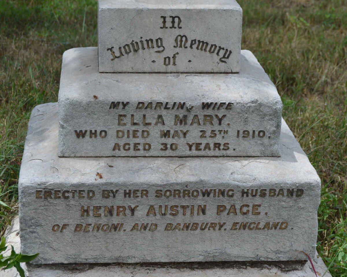 PAGE Ella Mary -1910