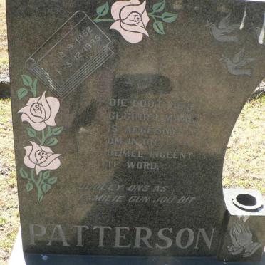 PATTERSON Dudley 1952-1995