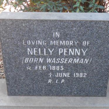 PENNY Nelly nee WASSERMAN 1885-1982
