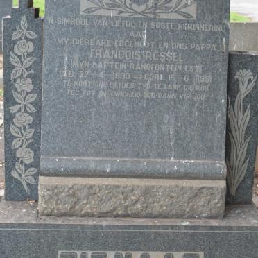 PIENAAR Francois Rossel 1903-1951