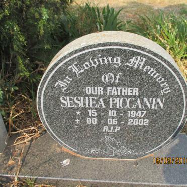 PICCANIN Seshea 1947-2002