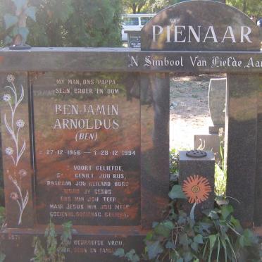 PIENAAR Benjamin Arnoldus 1956-1994