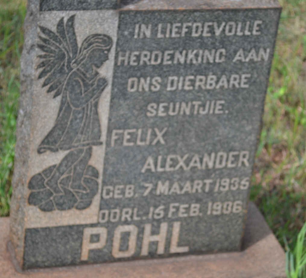 POHL Felix Alexander 1935-1936