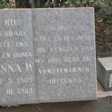 POWELL Johanna W. 1909-1983