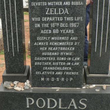 PODLAS Hymie -1970 &amp; Zelda -1967