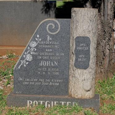 POTGIETER Johan 1958-1981