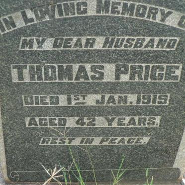 PRICE Thomas -1919