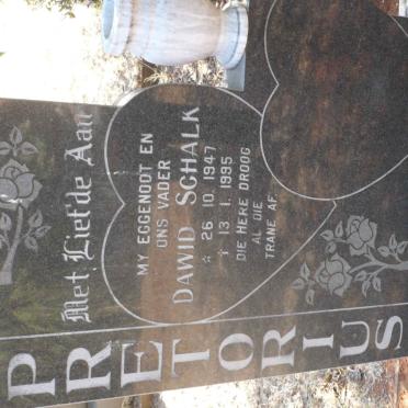 PRETORIUS Dawid Schalk 1947-1995