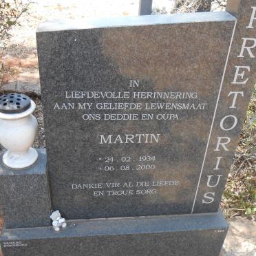 PRETORIUS Martin 1934-2000