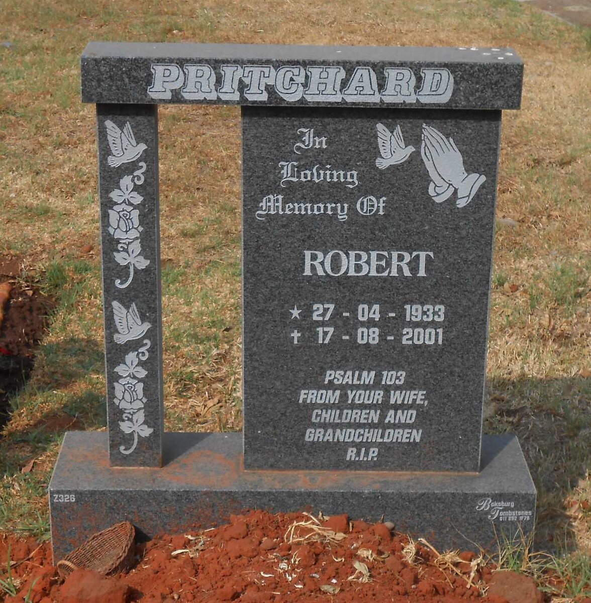 PRITCHARD Robert 1933-2001