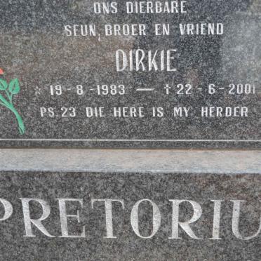 PRETORIUS Dirkie 1983-2001