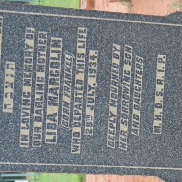 PROCTOR Liba Margolin nee FRANKEL -1934