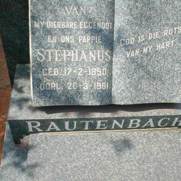 RAUTENBACH Stephanus 1890-1961