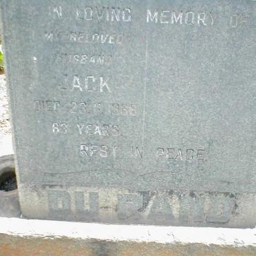 RAND Jack, du  -1966