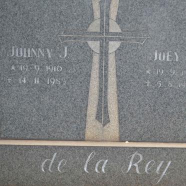 REY Johnny J., de la 1916-1983 &amp; Joey H. 1919-1987