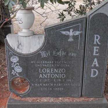 READ Lorenzo Antonio 1917-1985