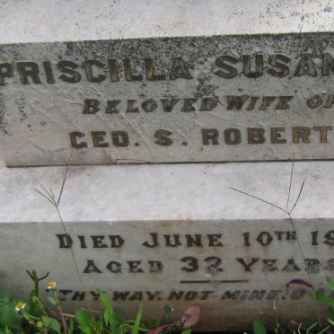 ROBERTS Priscilla Susannah -1911