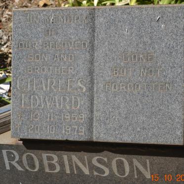 ROBINSON Charles Edward 1959-1979