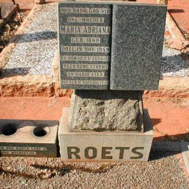 ROETS Maria Adriana 1888-1959