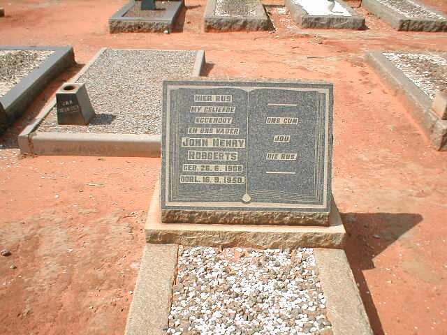 ROBBERTS John Henry 1908-1950