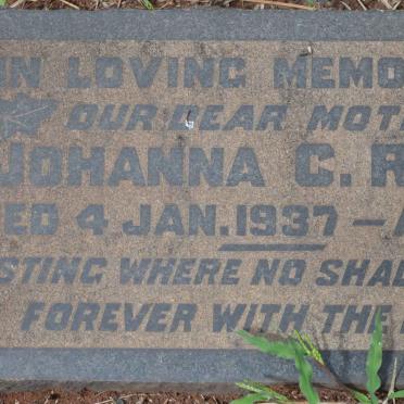 ROGER Johanna C. -1937