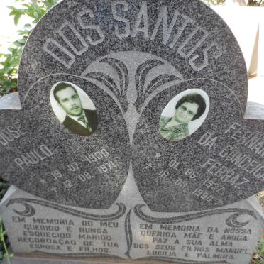 SANTOS Jose Paulo, dos 1930-1971 &amp; Fernanda Da Conceicao Ferraz 1937-1990