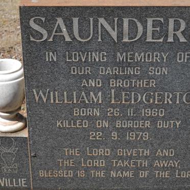 SAUNDERS William Ledgerton  1960-1979