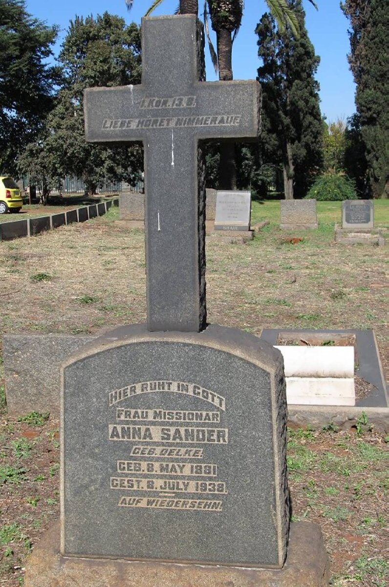 SANDER Anna nee DELKE 1881-1938