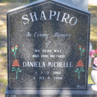 SHAPIRO Daniela Michelle 1962-1998