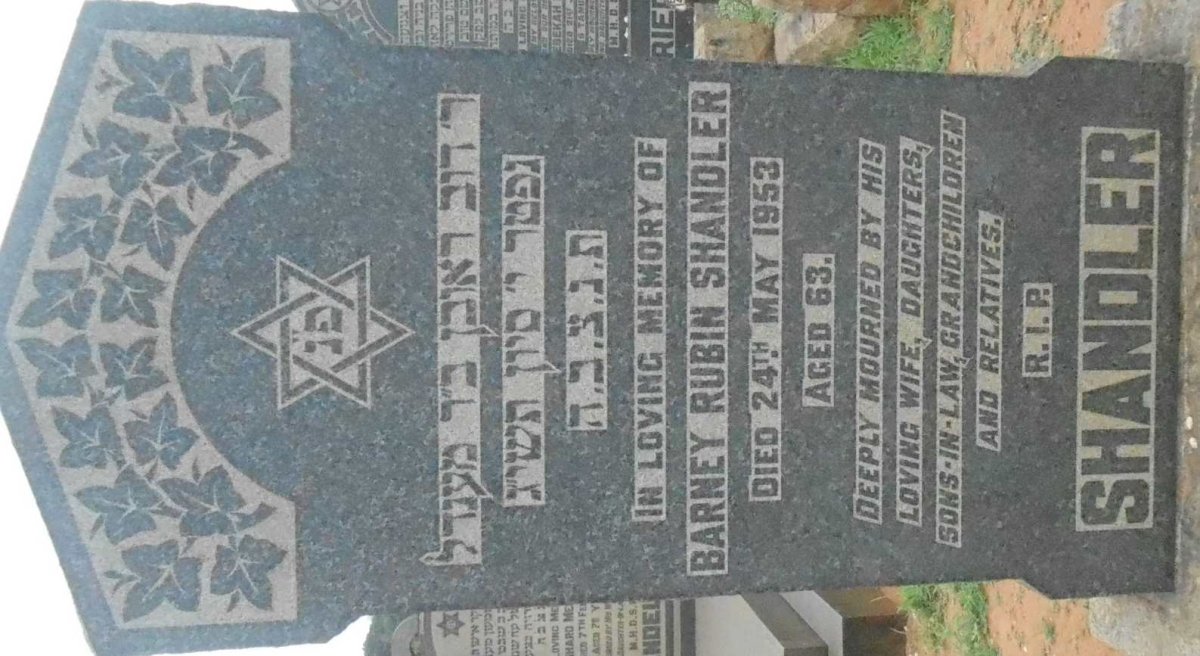 SHANDLER Barney Rubin -1953