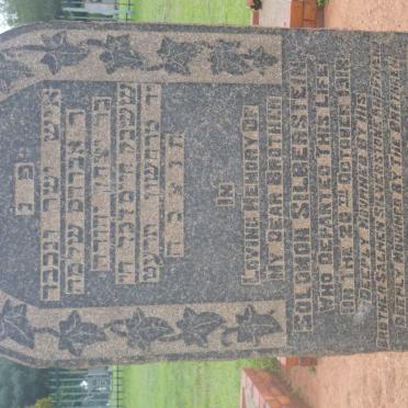 SILBERSTEIN Solomon -1918