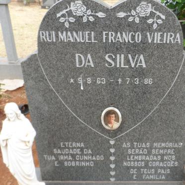 SILVA Rui Manuel Franco Vieira, da 1963-1986