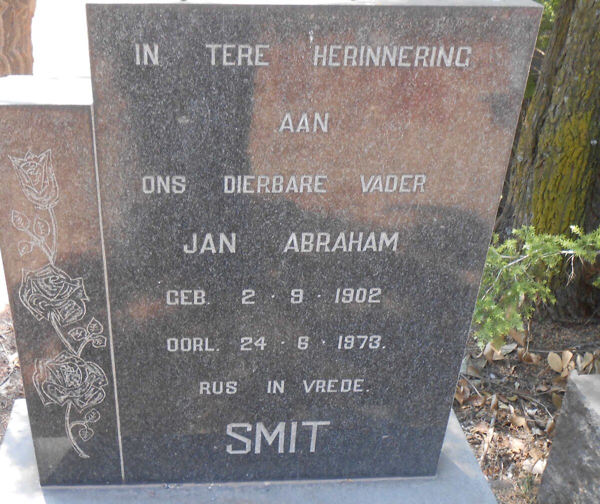 SMIT Jan Abraham 1902-1973
