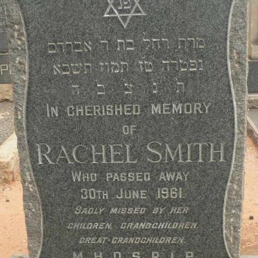SMITH Rachel -1961