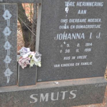SMUTS Johanna I.J. 1914-1991