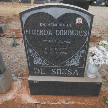 SOUSA Florinda Domingues, de 1905-1994