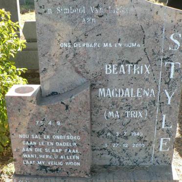 STYLE Beatrix Magdalena 1943-2005